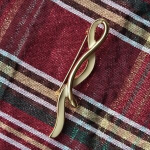 Monet Elegant Gold-Tone Women's Brooch